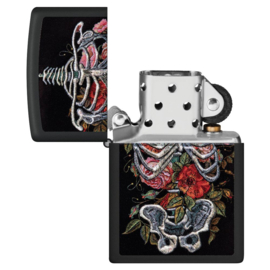 Zippo 60006891 218 Skelett Embroidery