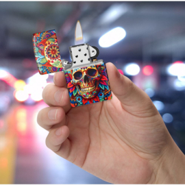 Zippo 60007846 49352 Colorful Skull