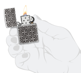 Zippo 60007689 Cross Pattern Design
