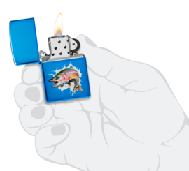 Zippo 60007370  Jumping Fish Design