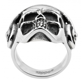 Zippo Headphone Skull Ring - 62