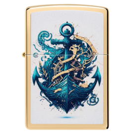 Zippo 60007870 254B Ship and Anchor Design