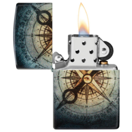 Zippo 60006593 Compass Ghost Design