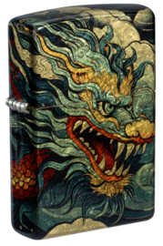 Zippo 60007436  Colourful Dragon Design