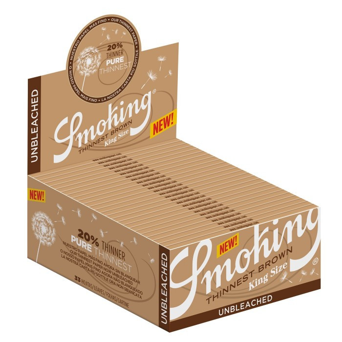 Smoking Thinnest brown King size (50)