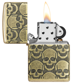 Zippo 60007234  Skulls Design