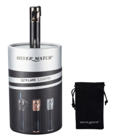 Silvermatch aansteker Bratislava Jetflame (6)