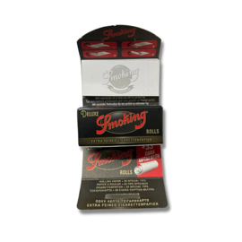 Smoking ROLLS+TIPS black Deluxe (24)