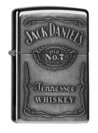 Zippo 60001209 JACK DANIELS LABEL CHROME