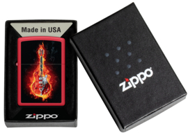 Zippo 60007670 Burning Guitar Design
