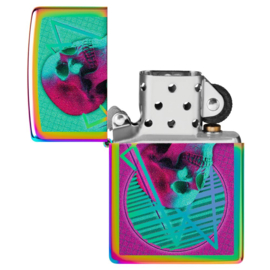 Zippo 60006889 151 Skull Mirrored