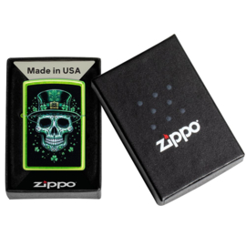 Zippo 60007864 24513 Irish Skull Design
