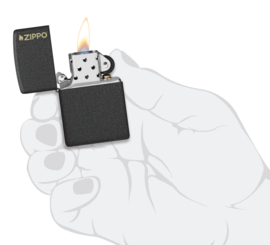 Zippo 60007448  Black crackle ZL