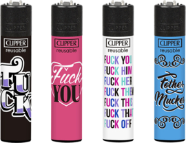 Clipper aansteker vuursteen Fuck collection