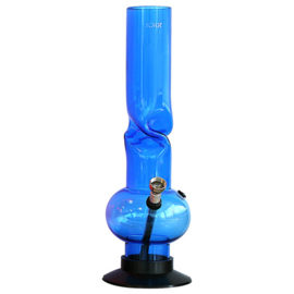 Bong blauw 32cm