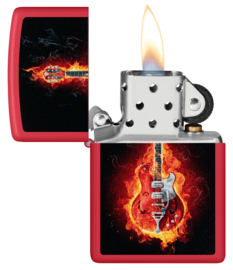 Zippo 60007670 Burning Guitar Design