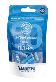Vauen BLUEONES koolfilter 6mm 50st ZAK (10)
