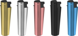 Aansteker Metal case Jetflame  elegant (25)