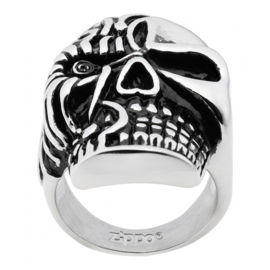 Zippo Skull Ring - 56