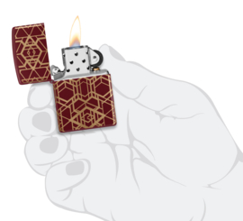 Zippo 60007510  Grid Pattern Design