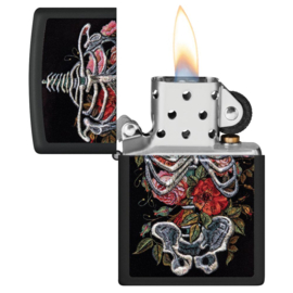 Zippo 60006891 218 Skelett Embroidery