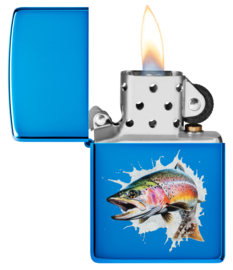 Zippo 60007370  Jumping Fish Design