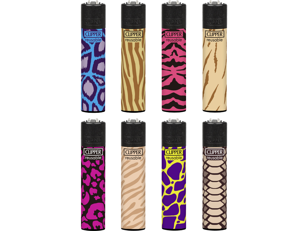 Clipper aansteker vuursteen Animal print
