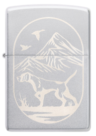 Zippo 60007371  Hunting Dog Design