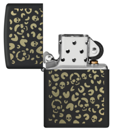 Zippo 60007730 Skull Leopard Design