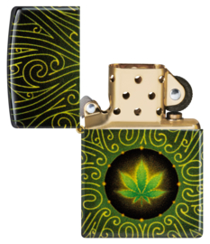 Zippo 60007422  Cannabis Design