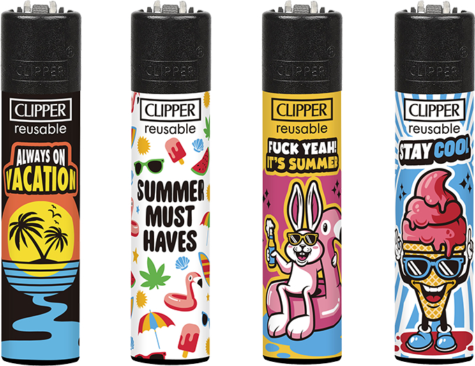 Clipper aansteker vuursteen Summer