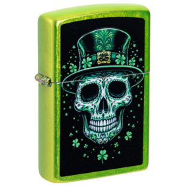 Zippo 60007864 24513 Irish Skull Design