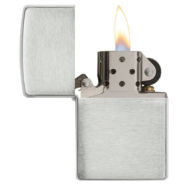 Zippo 60000337 BRUSHED STERLING SILVER