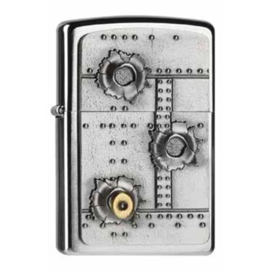 Zippo 2004519 PL 200 BULLET HOLES 3D