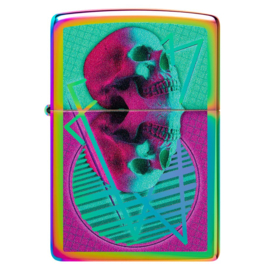 Zippo 60006889 151 Skull Mirrored