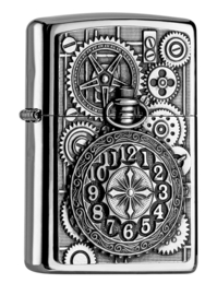 Zippo 2004742 PL POCKET WATCH AND GEAR WHEELS EMBLEM