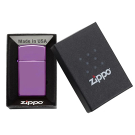 Zippo 60001259 SLIM ABYSS (High Polish Purple)