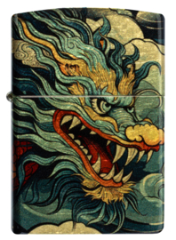 Zippo 60007436  Colourful Dragon Design