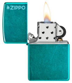 Zippo 60007678 Candy Teal with Zippo Logo