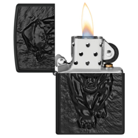 Zippo 2008206 218 Black Panther Emblem