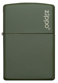 Zippo 60001568 Green Matte w/ Logo