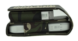 GC etui IQOS oplader+heets camouflage kunstleder