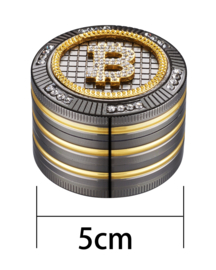 Grinder bling-bling Bitcoin Ø 50mm