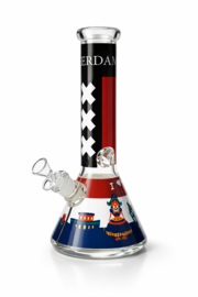 Bong dikwandig glas 7mm 31 cm Amsterdam
