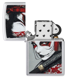 Zippo 60007516  Samurai Woman Design