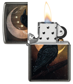 Zippo 60007744 Crow and Moon Design