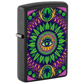 Zippo 60006550 Cannabis Pattern Design