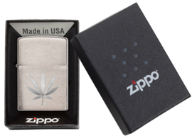 Zippo 60003698 Leaf Design Engraved