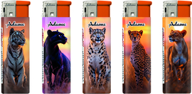 Aansteker gewone vlam Big cats (50)