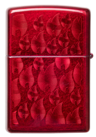 Zippo 60004598 Candy Apple Red (31063 Iced Zippo Flame Design)